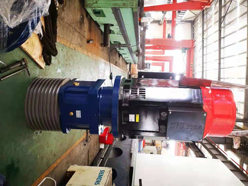 行星減速機(jī)安裝測(cè)試完成