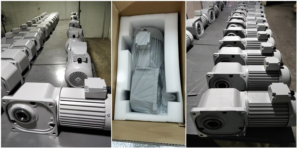 第一批直交軸中空減速機(jī)發(fā)貨大連