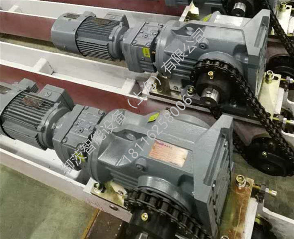 K系列傘齒輪減速機(jī)與R系列斜齒輪減速機(jī)在鏈條輸送設(shè)備的現(xiàn)場返圖