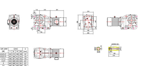 k系列減速機(jī),空心軸減速機(jī)